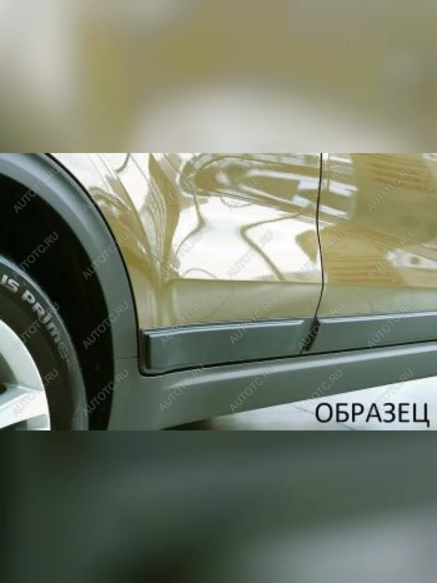 Молдинг двери передний правый Русская Артель Mitsubishi Pajero Sport PB дорестайлинг (2008-2013) (шагрень)  в Самаре Самарской области