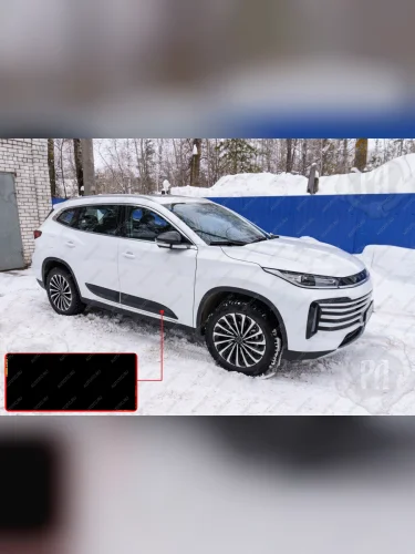 Молдинг двери передний правый Русская Артель (глянец под покраску) EXEED TXL (2020-2021)  дорестайлинг