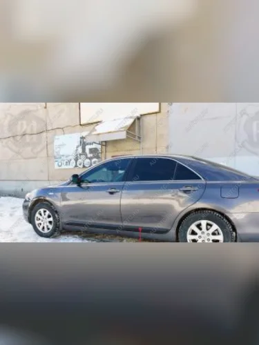 Молдинг двери передний правый Русская Артель (глянец под покраску) Toyota Camry  XV40 (2006-2008) дорестайлинг
