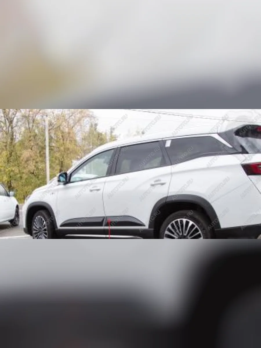 Молдинг двери передний правый Русская Артель Jetour X90 Plus (2021-2025) (шагрень)  в Воронеже Воронежской области