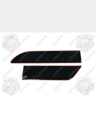 Молдинг двери задний правый широкий Русская Артель (глянец под покраску) Renault Logan Stepway (2018-2025)