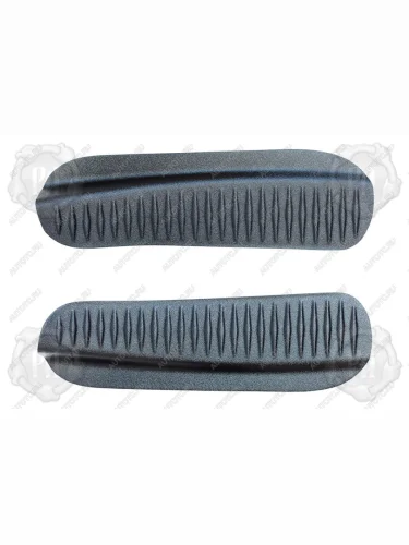 Накладки на внутренние части задних арок Русская Артель (со скотчем 3М) Skoda Rapid  NH3 (2017-2020) рестайлинг лифтбэк