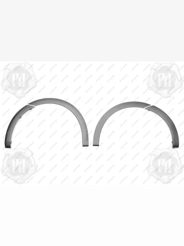 Накладки на колесные арки Русская Артель (шагрень) Лада ВАЗ Ларгус (2021-2025) рестайлинг R90