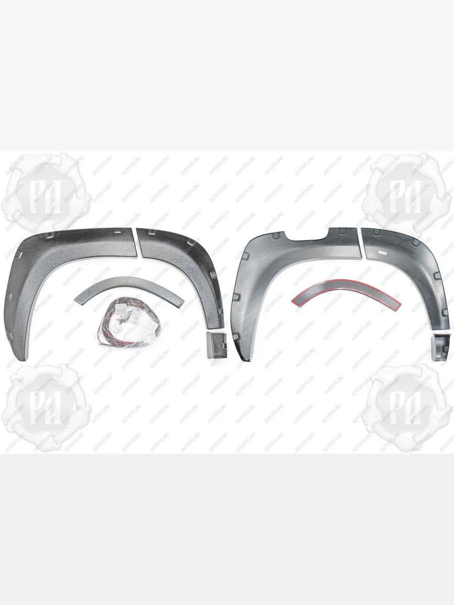 Расширители колесных арок Русская Артель Mitsubishi Pajero Sport QE дорестайлинг (2015-2021) (глянец под покраску)  в Перми Пермском крае