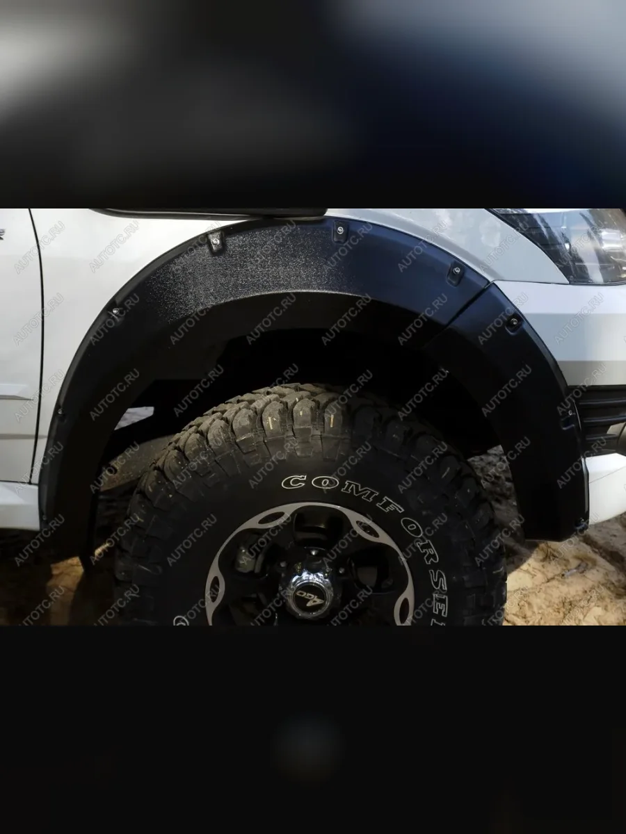 Расширители колесных арок Русская Артель Great Wall Hover H3  дорестайлинг (2010-2014) (шагрень)  в Самаре Самарской области