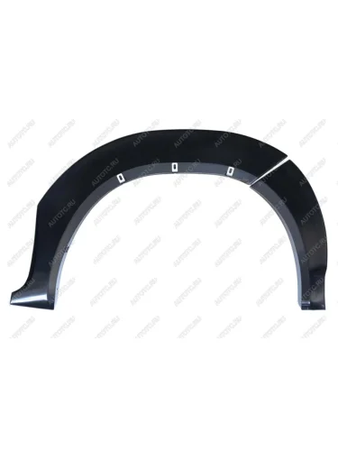 Расширители колесных арок (вынос 25 мм)(Exclusive Black) Русская Артель (шагрень) Toyota Hilux  AN120 (2017-2020) 1-ый рестайлинг