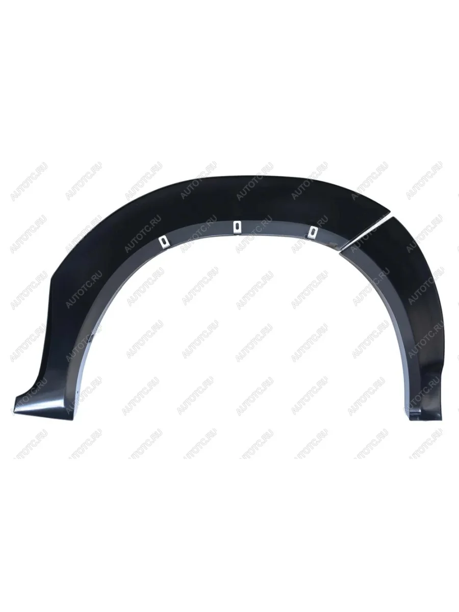 Расширители колесных арок (вынос 25 мм)(Exclusive Black) Русская Артель  Toyota Hilux (2017-2020) AN120 (шагрень)  в Перми Пермском крае