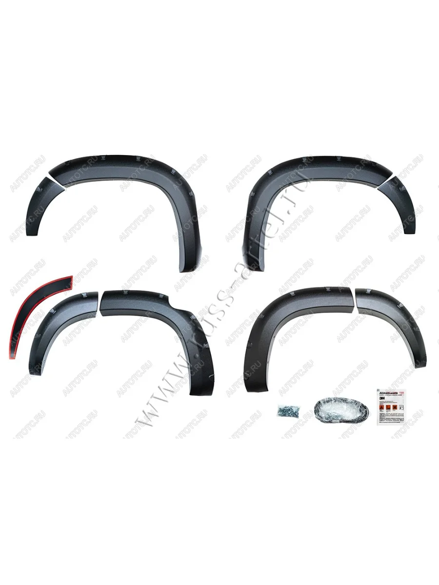 Расширители колесных арок Русская Артель Toyota Land Cruiser Prado J150 дорестайлинг (2009-2013) (глянец под покраску)  в Керчи Республика Крым