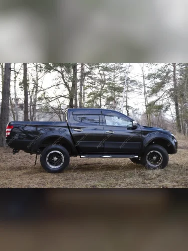 Расширители колесных арок (вынос 60 мм) Русская Артель (шагрень) Mitsubishi L200  5 KK,KL (2015-2019) дорестайлинг