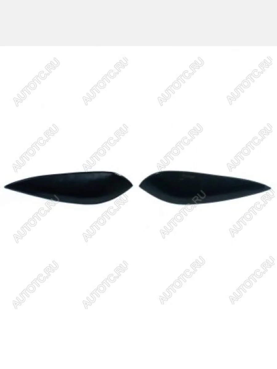 Накладки на передние фары (реснички) Русская Артель Chevrolet Lacetti седан (2002-2013) (глянец под покраску)  в Перми Пермском крае