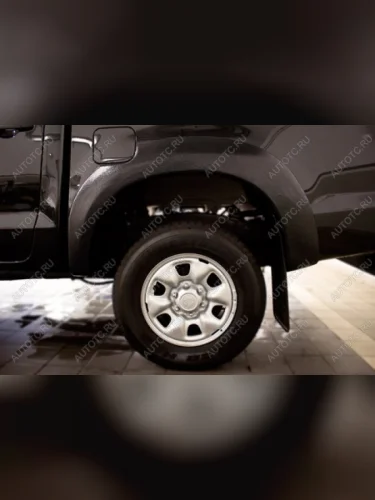 Расширители колесных арок (задний левый) Русская Артель (шагрень) Toyota Hilux  AN20,AN30 (2011-2016)  2-ой рестайлинг