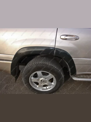 Расширители колесных арок (задний левый) Русская Артель (шагрень) Toyota Land Cruiser  10 100 (1998-2007) дорестайлинг, 1-ый рестайлинг, 2-ой рестайлинг