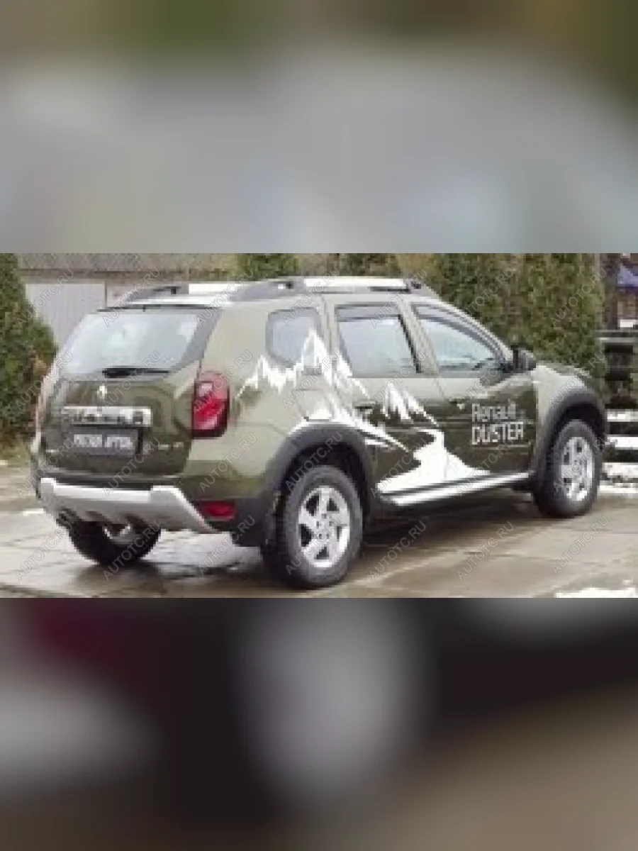 Расширители колесных арок (передний левый) Русская Артель  Renault Duster HS рестайлинг (2015-2021) (шагрень)  в Воронеже Воронежской области