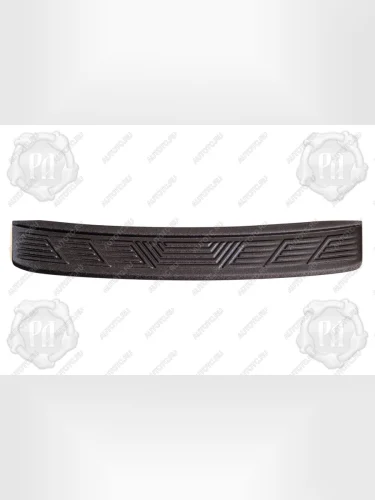 Накладка на задний бампер Русская Артель (шагрень) Chevrolet Aveo  T300 (2011-2015) седан