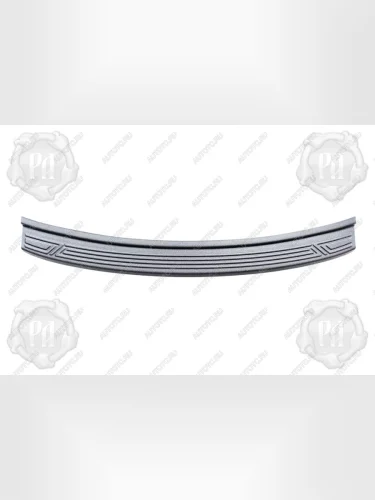 Накладка на задний бампер Русская Артель (шагрень) Hyundai Solaris  HCR (2020-2022) седан рестайлинг