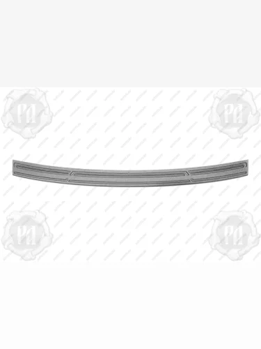 Накладка на задний бампер Русская Артель (шагрень) Geely Okavango (2021-2025)