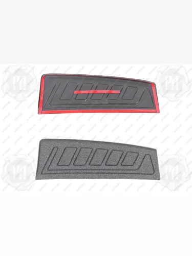 Накладка на задний бампер Русская Артель (шагрень) EXEED LX (2017-2022) дорестайлинг