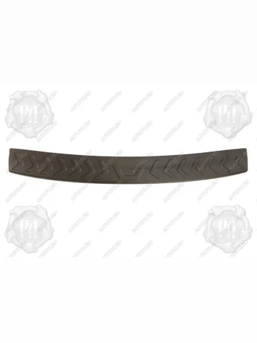 Накладка на задний бампер Русская Артель (шагрень) Nissan X-trail  3 T32 (2017-2022) рестайлинг