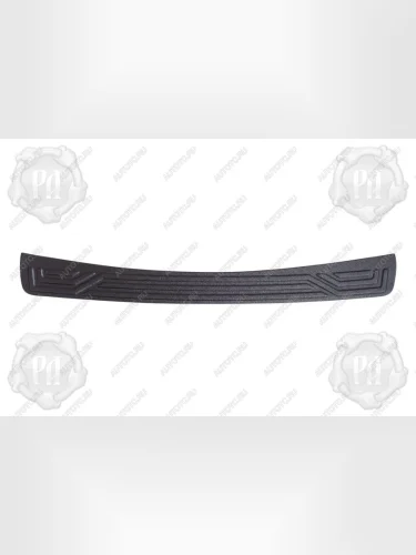 Накладка на задний бампер Русская Артель (шагрень) Renault Duster  HM (2021-2024) рестайлинг