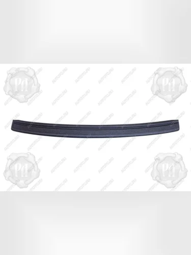 Накладка на задний бампер Русская Артель (шагрень) Skoda Octavia  A5 (2008-2013) лифтбэк рестайлинг, рестайлинг универсал