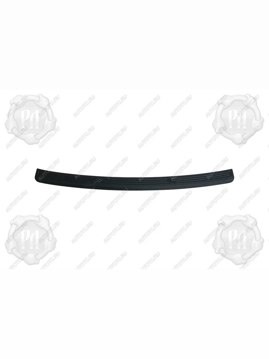 Накладка на задний бампер (вариант 2) Русская Артель Mitsubishi Outlander XL (CW)  дорестайлинг (2005-2009) (шагрень)  в Керчи Республика Крым