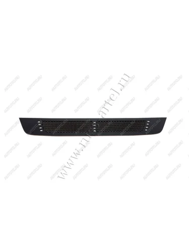 Защитная сетка переднего бампера Русская Артель (шагрень) Peugeot Traveller  K0 L2 (2016-2024) дорестайлинг