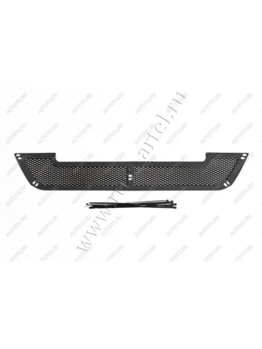 Защитная сетка переднего бампера Русская Артель (шагрень) Лада ВАЗ Ларгус дорестайлинг R90 (2012-2021)