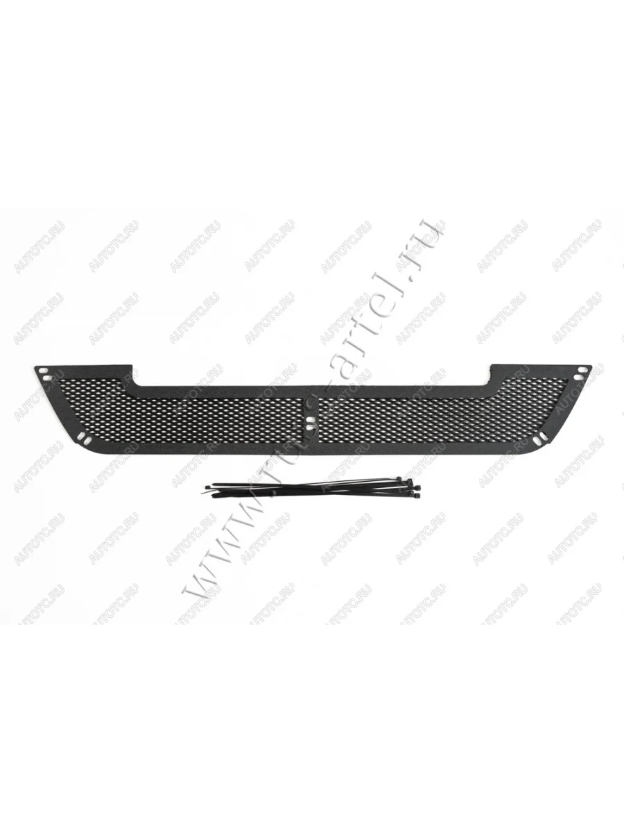 Защитная сетка переднего бампера Русская Артель Лада ВАЗ Ларгус дорестайлинг R90 (2012-2021) (шагрень)  в Керчи Республика Крым