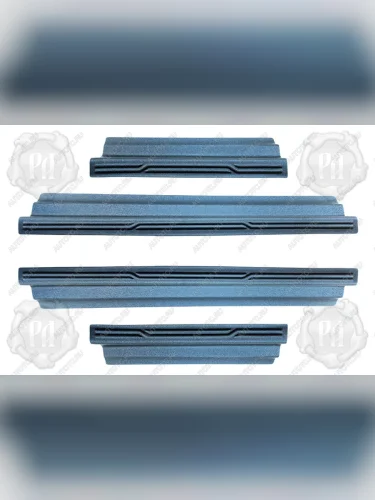 Накладки на внутренние пороги дверей Русская Артель (шагрень) Volkswagen Jetta  A5 (2005-2011) седан