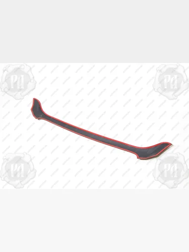 Спойлер на капот без скотча Русская Артель (глянец под покраску) Lifan X60 (2011-2015) дорестайлинг