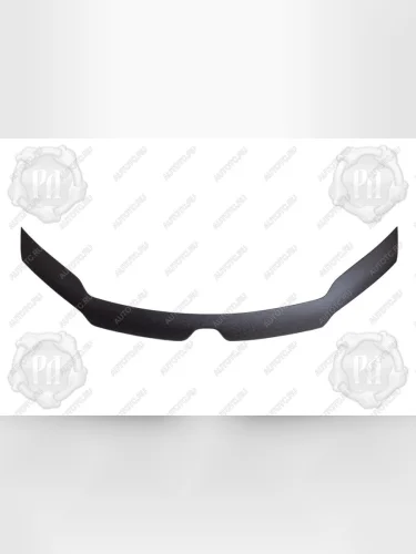 Спойлер на капот без скотча Русская Артель (шагрень) Renault Logan  2 (2014-2018) дорестайлинг