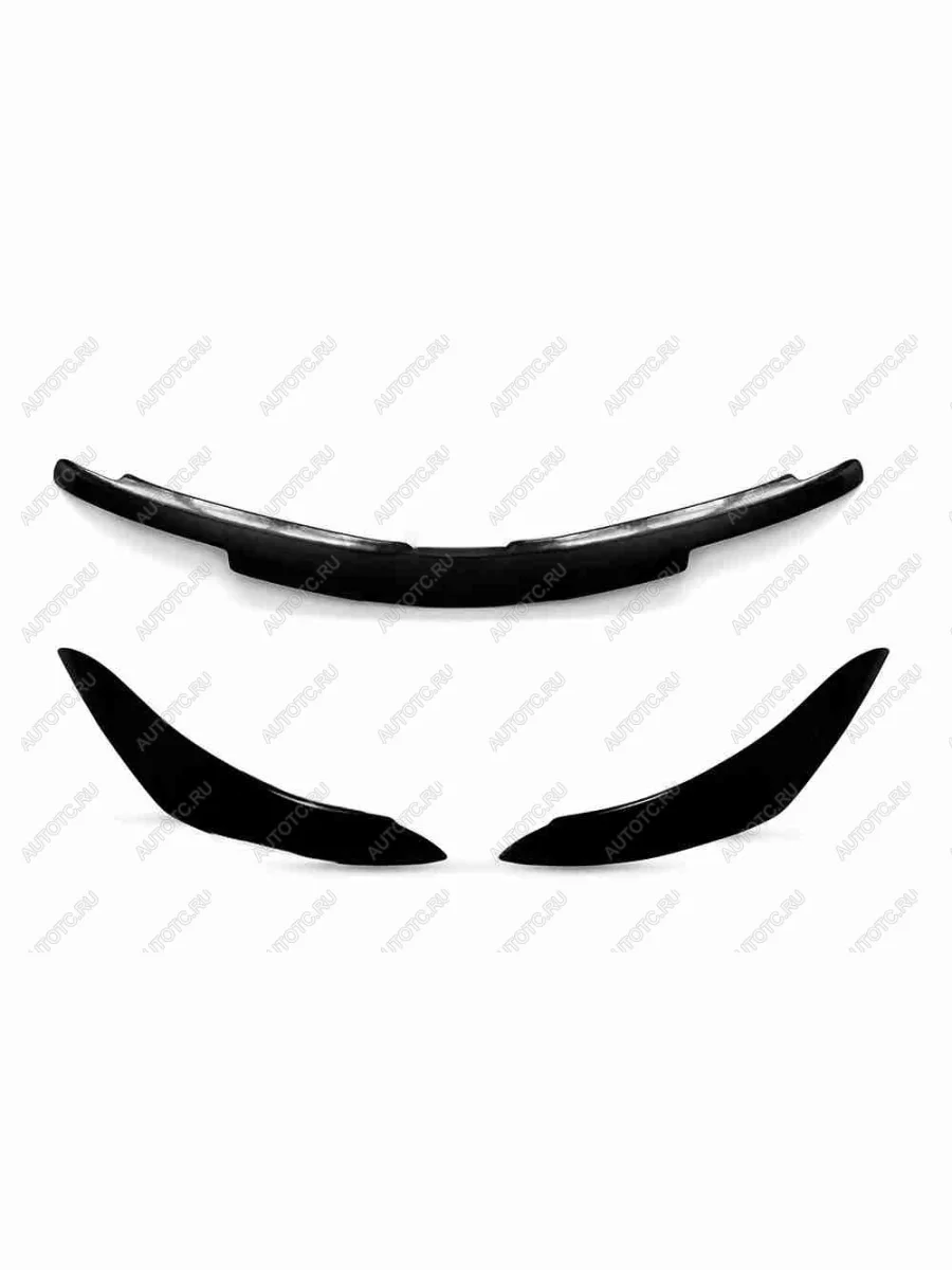 Тюнинг комплект (накладки на передние фары и задние фонари) Русская Артель Renault Sandero 2 дорестайлинг (2014-2018) (глянец под покраску)  в Самаре Самарской области