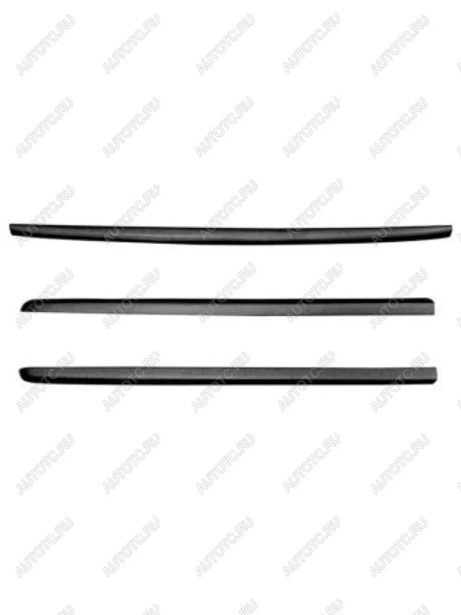 Комплект накладок на боковые борта и задний откидной борт Русская Артель Mitsubishi L200 5 KK,KL дорестайлинг (2015-2019) (со скотчем 3М)  в Перми Пермском крае