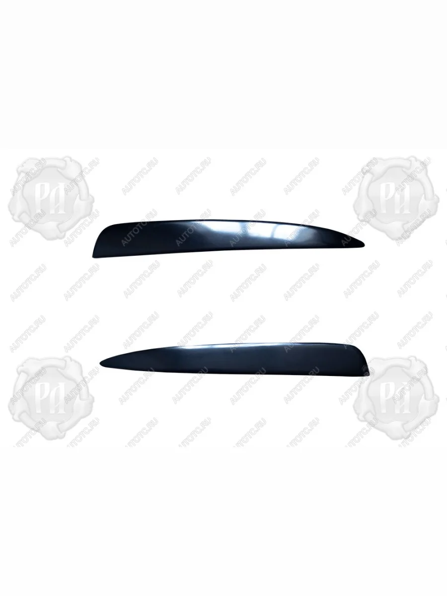 Накладки на задние фонари (реснички) Русская Артель Hyundai Santa Fe SM (2000-2012) (глянец под покраску)  в Перми Пермском крае