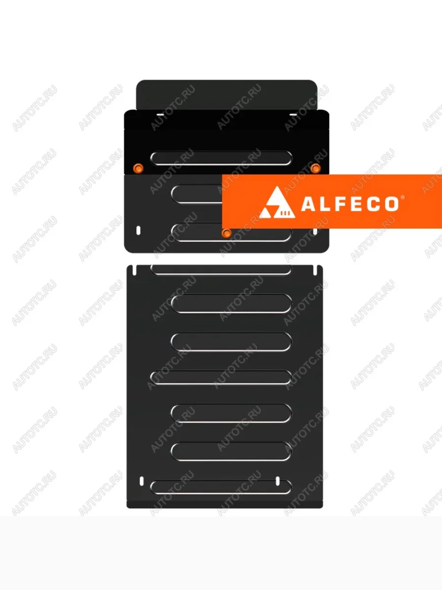 Защита картера и КПП (2 части) ALFECO Daihatsu Terios J100 дорестайлинг (1997-2000) (сталь 2 мм)  в Самаре Самарской области