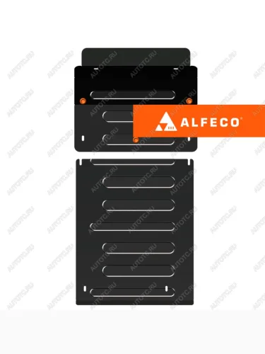 Защита картера и КПП (2 части) ALFECO (алюминий 4 мм) Daihatsu Terios J100 дорестайлинг (1997-2000)