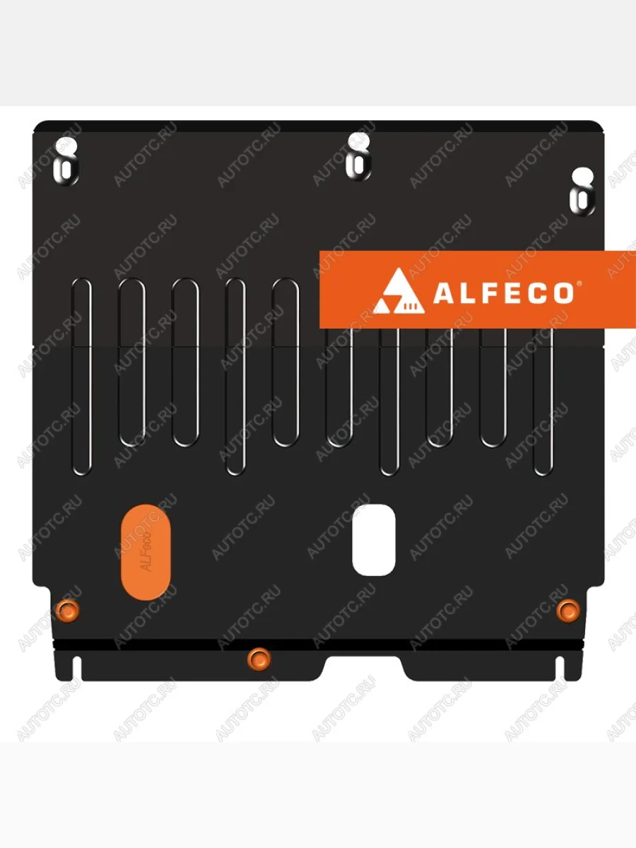 Защита картера и КПП (V-all FWD) ALFECO Jetour X50 (2024-2025) (алюминий 3 мм)  в Перми Пермском крае