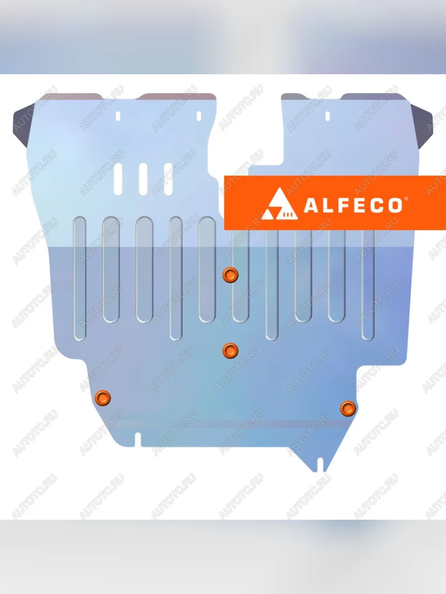 Защита картера и АКПП ALFeco Toyota Corolla E100 седан (1991-2002) (алюминий 4 мм)  в Самаре Самарской области