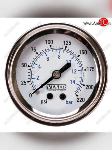 Манометр VIAIR 2 220 PSI, с подсветкой, белый Viair 90089
