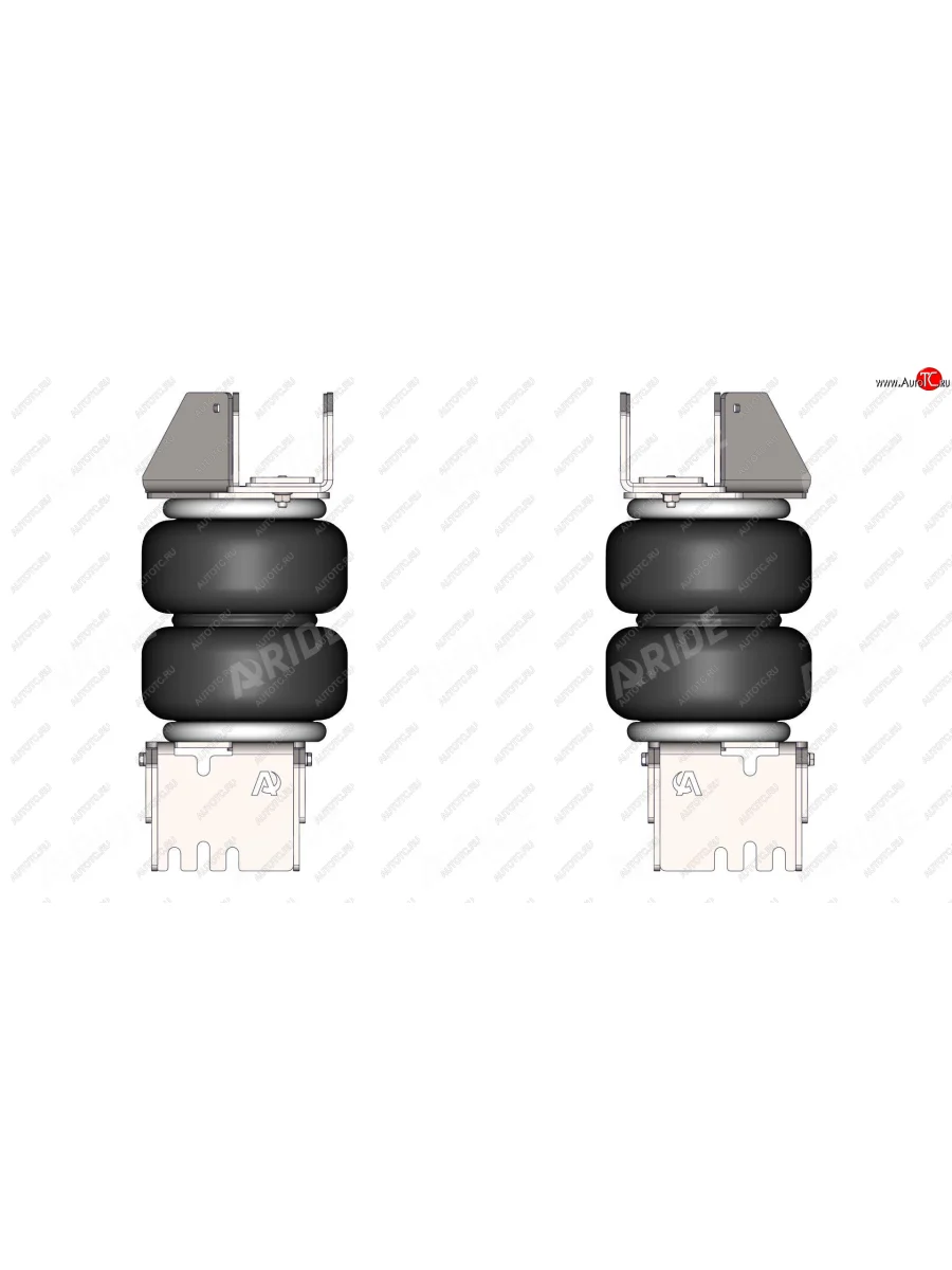 Пневмоподвеска Mercedes-Benz Sprinter W906 309 - 324; 209, Volkswagen Crafter 35 (2007-2016), 4x4, полный привод, задняя ось Арайд 41014  с доставкой в г. Керчь