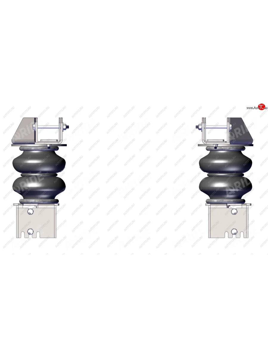 Пневмоподвеска MERCEDES Sprinter 315  VOLKSWAGEN Crafter 35 (07-13), грузовой, задняя ось Арайд 41012  с доставкой в г. Керчь