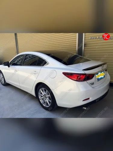     Спойлер Mazda 6 GJ седан (12-н.в.) черный  mz6gj-spn02
