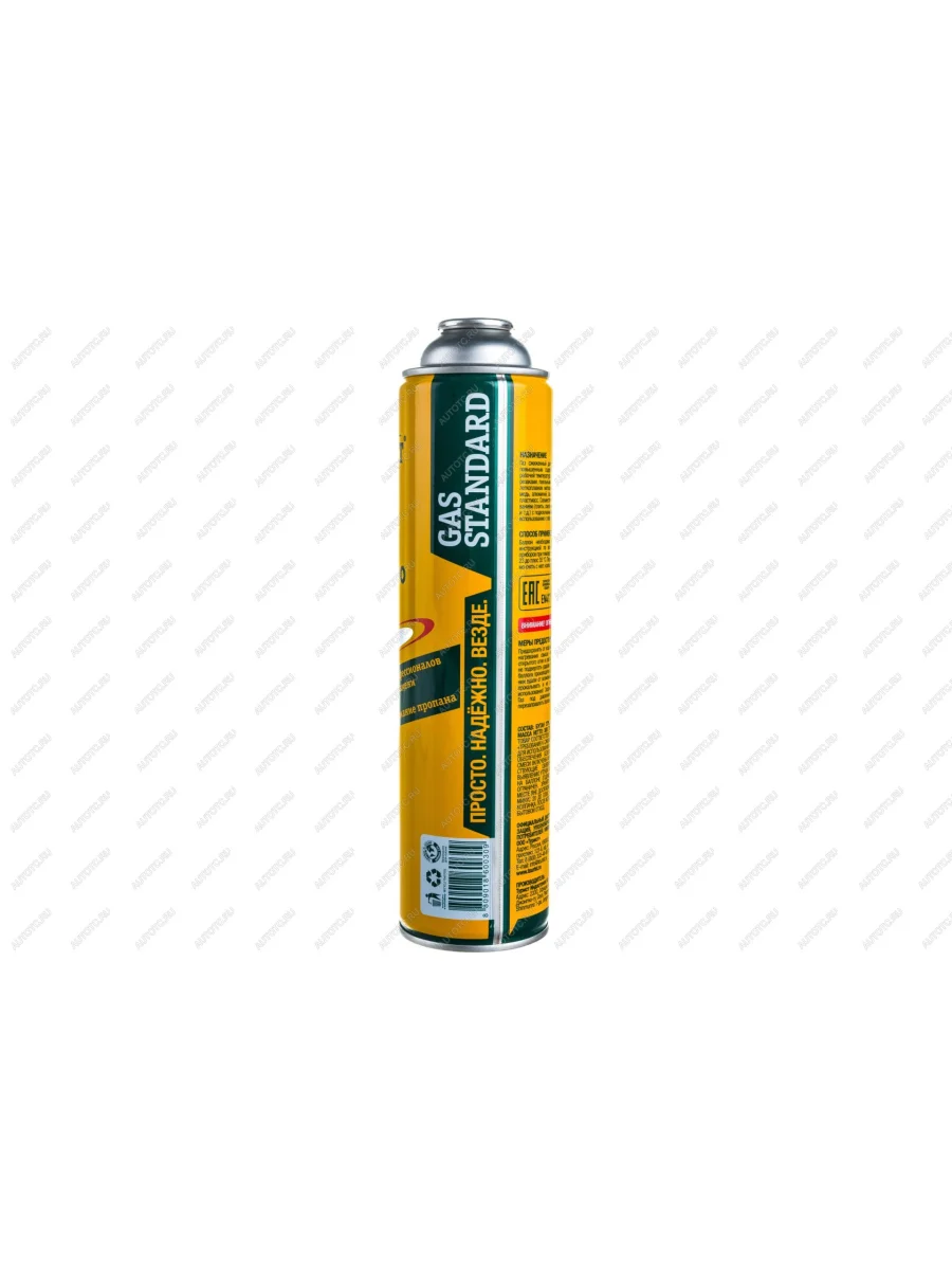 Баллон газовый резьбовой TOURIST STANDARD для портативных приборов 300 г TOURIST tbr-300  с доставкой в г. Керчь