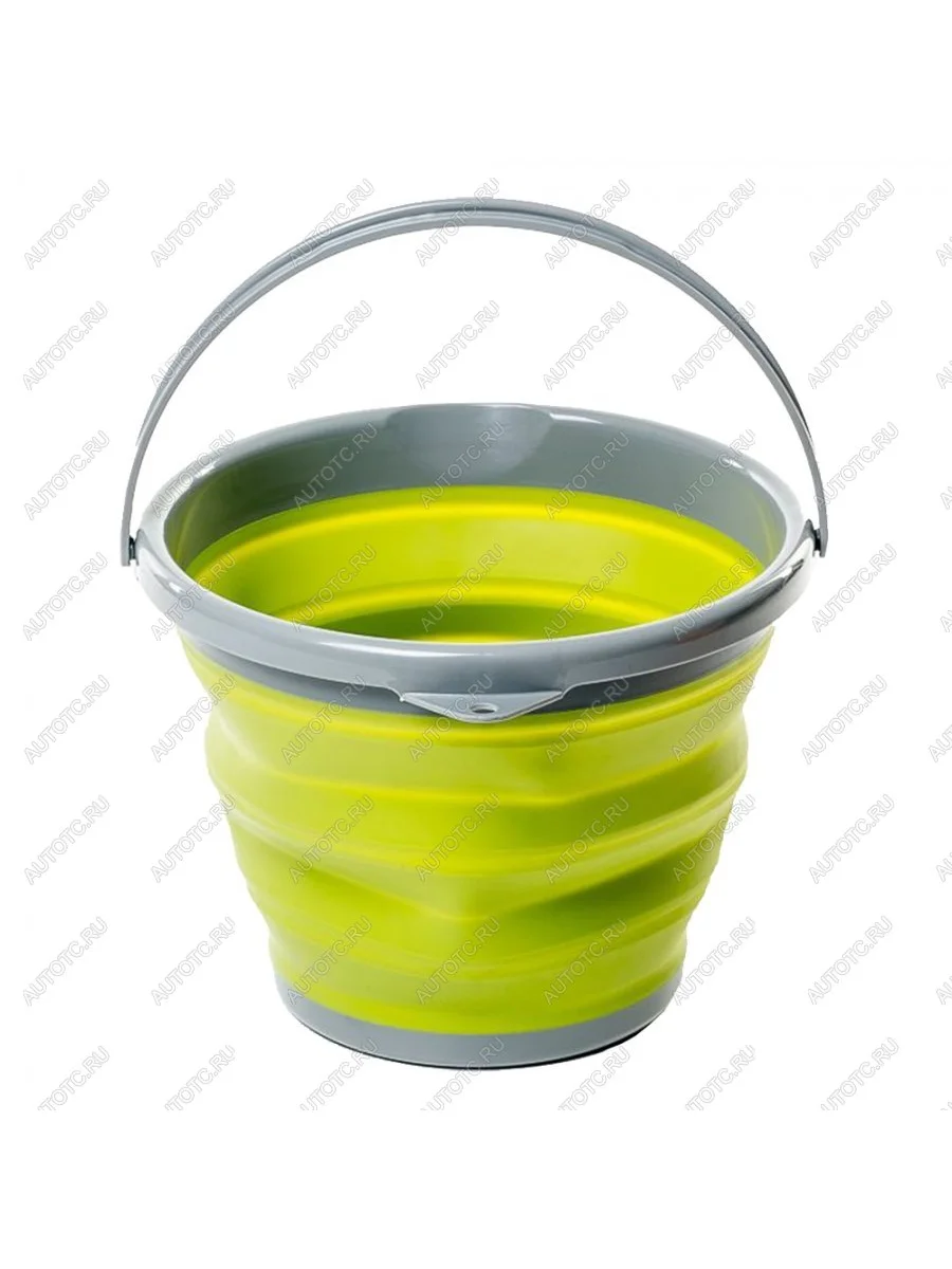 Ведро складное силиконовое Tramp 10 л (оливковый) TRAMP trc-091-gr  В Кинешме Ивановской области