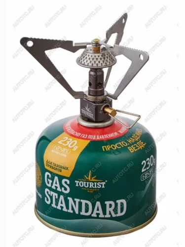 Горелка газовая TOURIST MEGA, под резьбовой баллон TOURIST tm-020