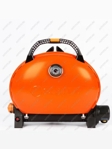 Гриль газовый O-GRILL 500MT оранжевый, с термометром (в комплекте адаптер тип А) O-GRILL 500mt-orange