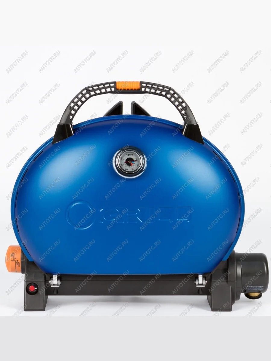 Гриль газовый O-GRILL 500MT синий, с термометром (в комплекте адаптер тип А) O-GRILL 500mt-blue  в Воронеже Воронежской области