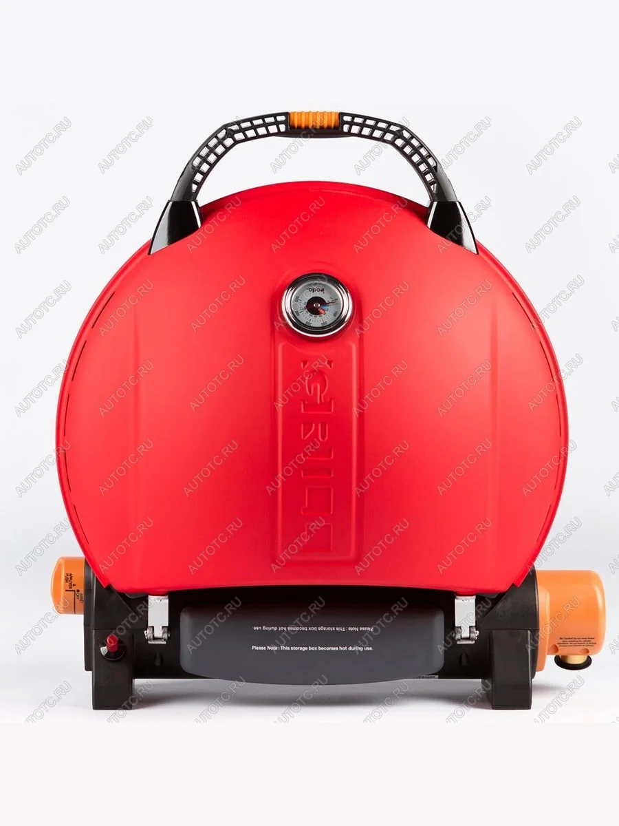 Гриль газовый O-GRILL 800T красный (в комплекте адаптер тип А) O-GRILL 800t-red  с доставкой в г. Керчь