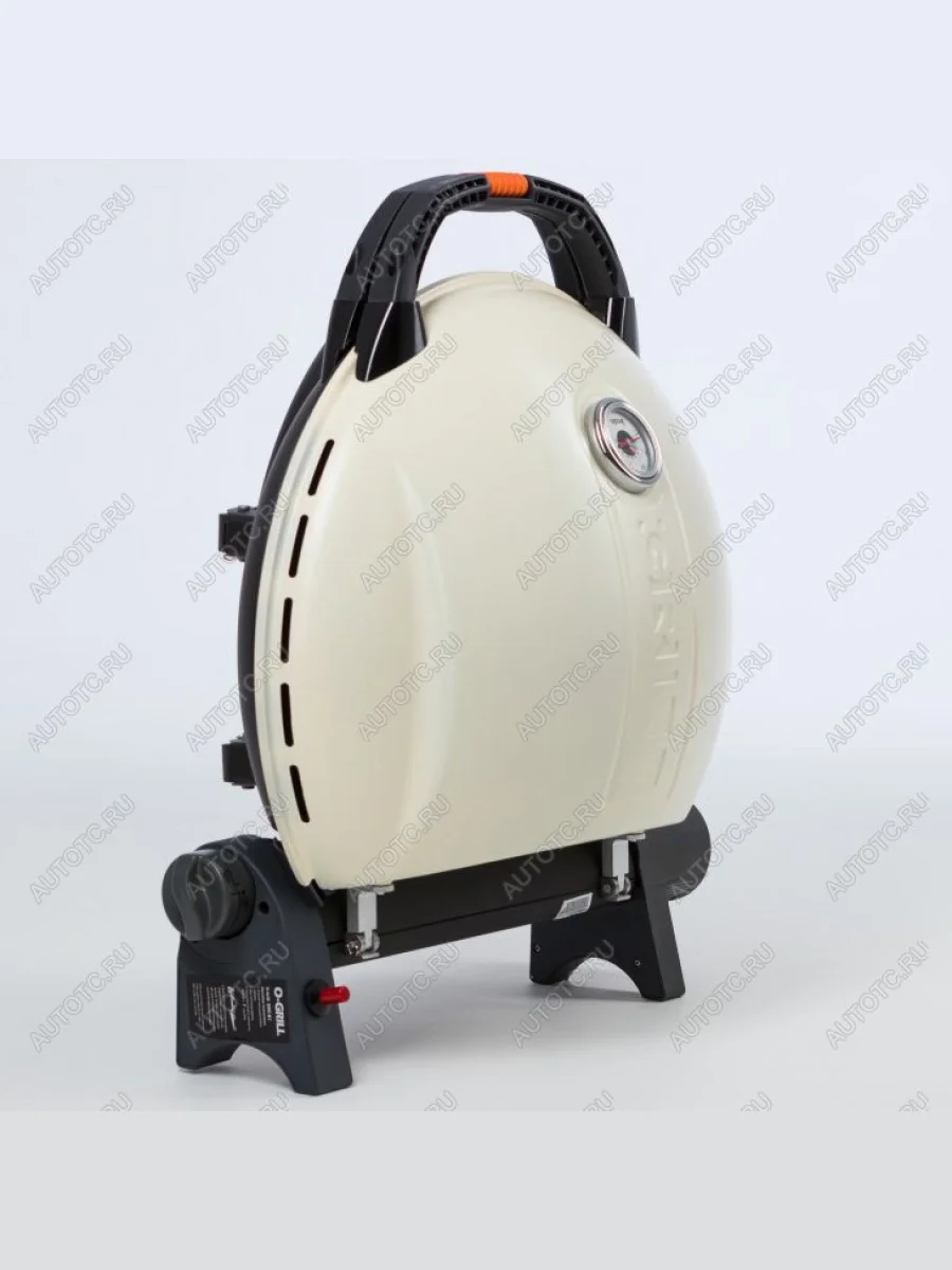 Гриль газовый O-GRILL 900МT bicolor черный-кремовый (в комплекте адаптер тип А) O-GRILL 900mt-cream  с доставкой в г. Керчь