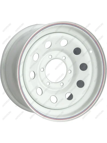 Диск усиленный стальной белый (6x139,7 8xR16 d110 ET+30) OFF-ROAD Wheels (белый) Mitsubishi L200  3 K74T (2005-2006) рестайлинг